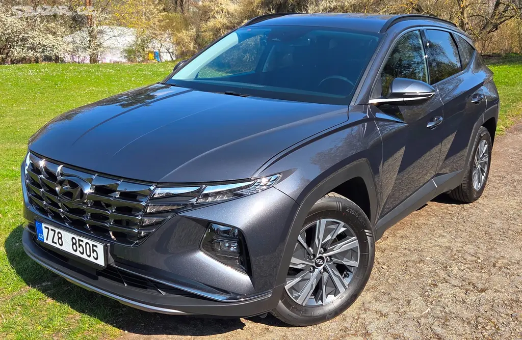 Hyundai Tucson 2022 v Čr. v záruce,nebourané,Cebia